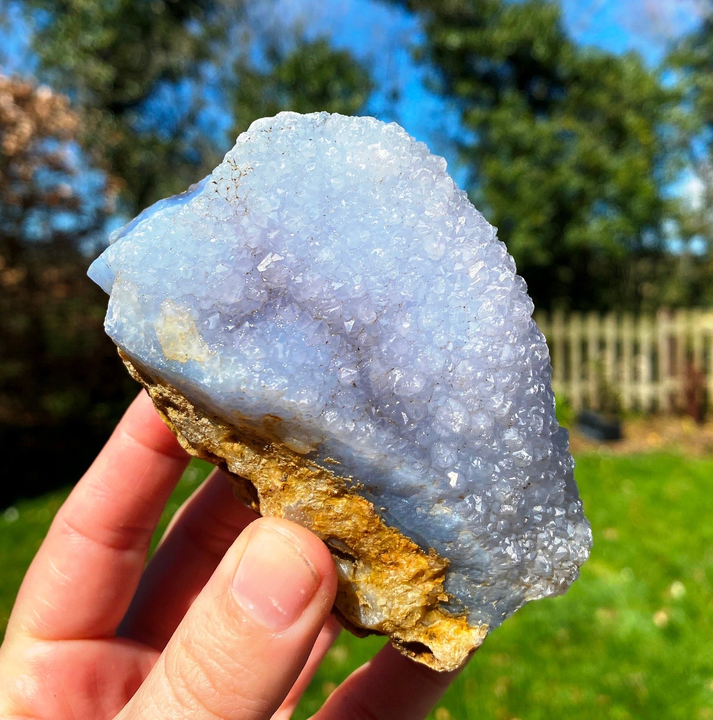 Raw Blue Lace Agate 362g