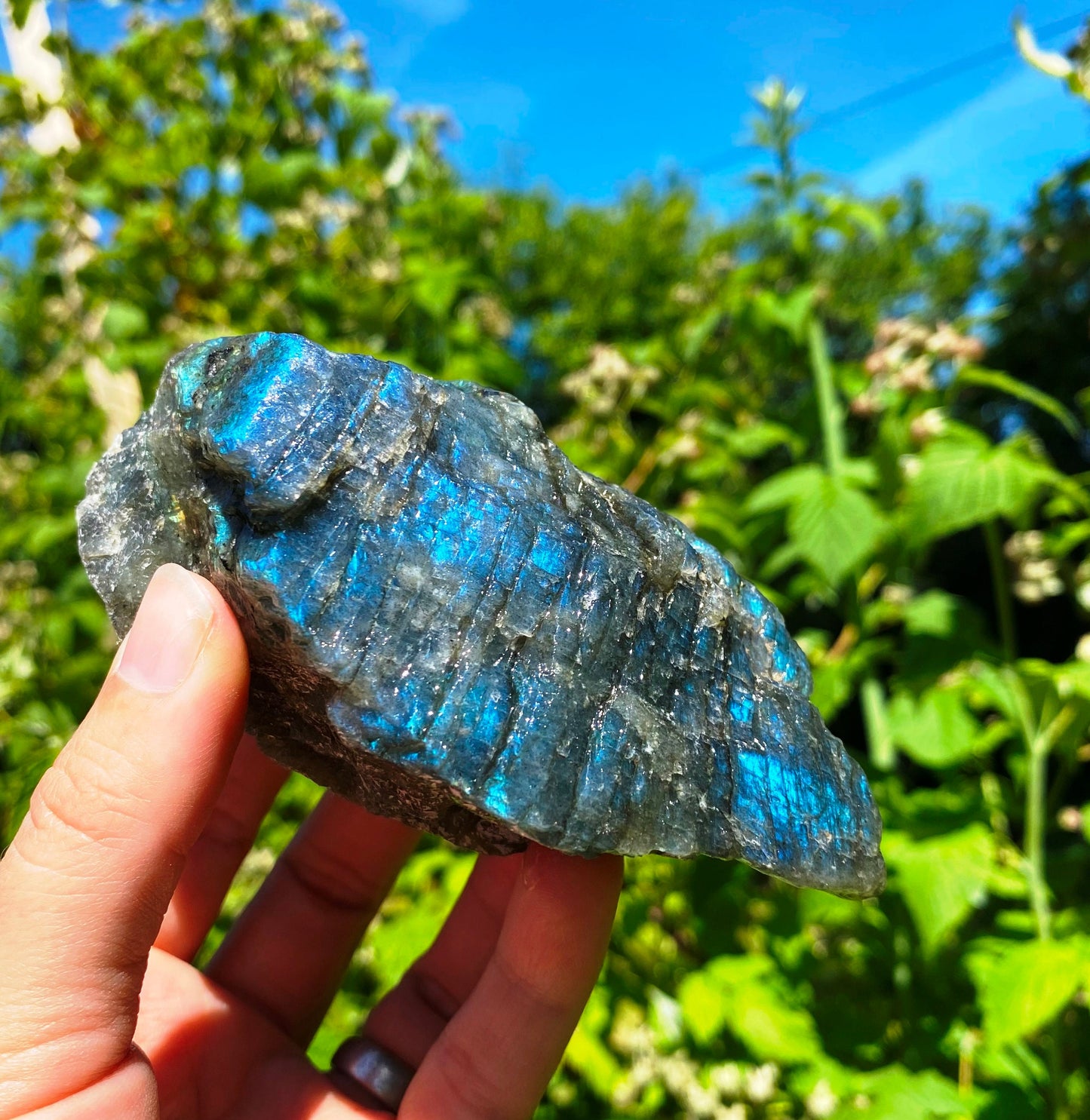Raw Labradorite