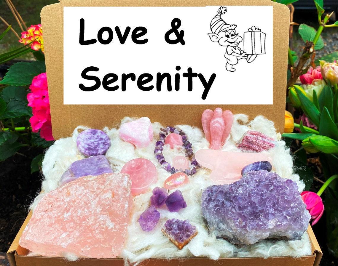 Love & Serenity - Crystal Gift Set