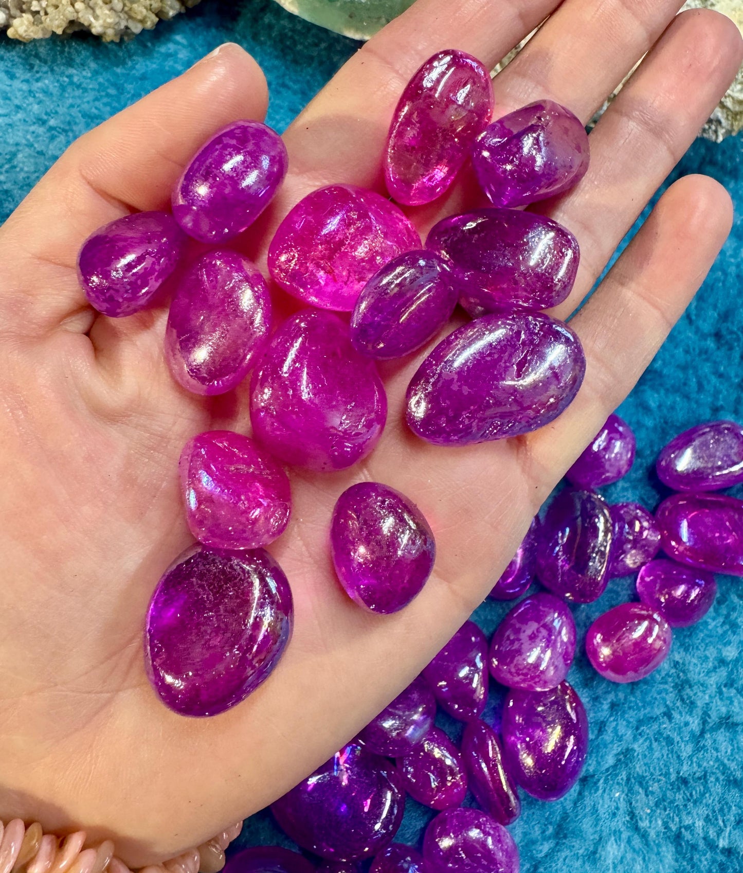 Pink Aura Tumblestones