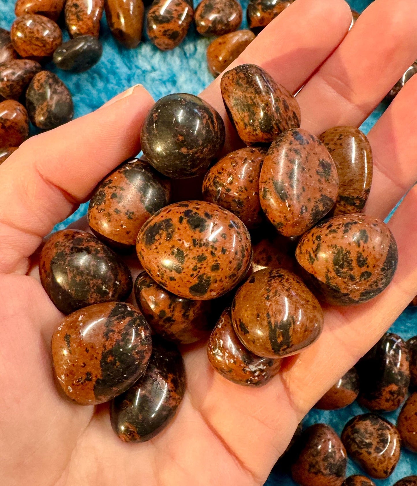 Mahogany obsidian Tumblestones