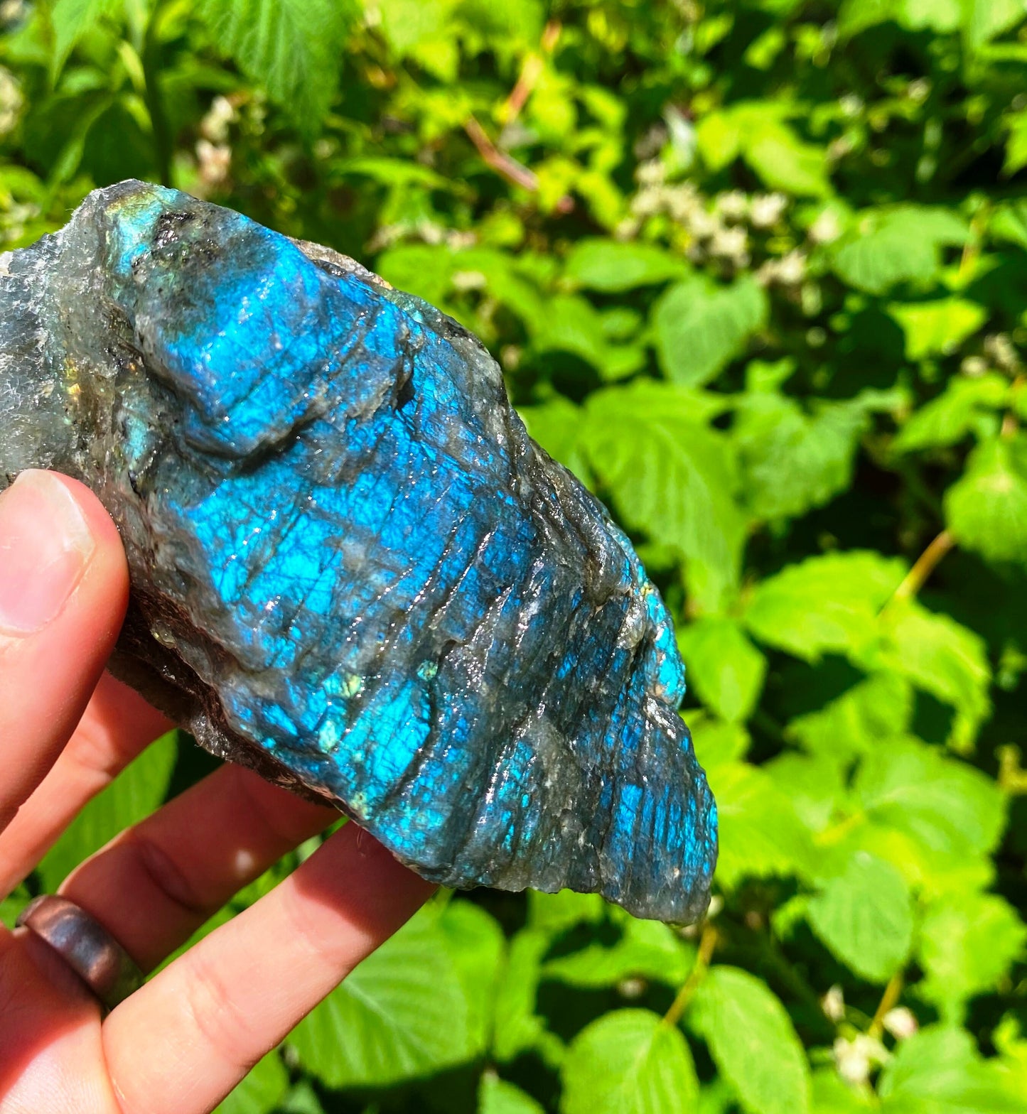 Raw Labradorite