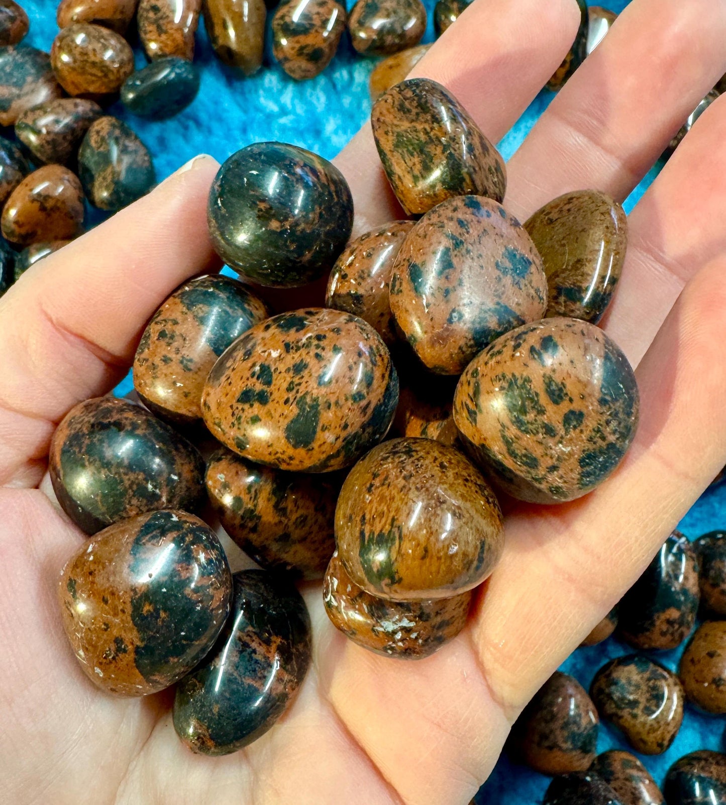 Mahogany obsidian Tumblestones