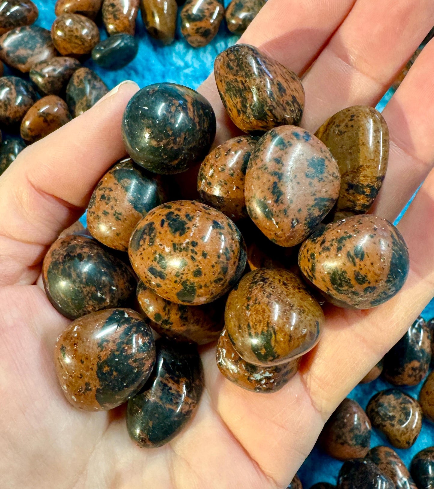 Mahogany obsidian Tumblestones