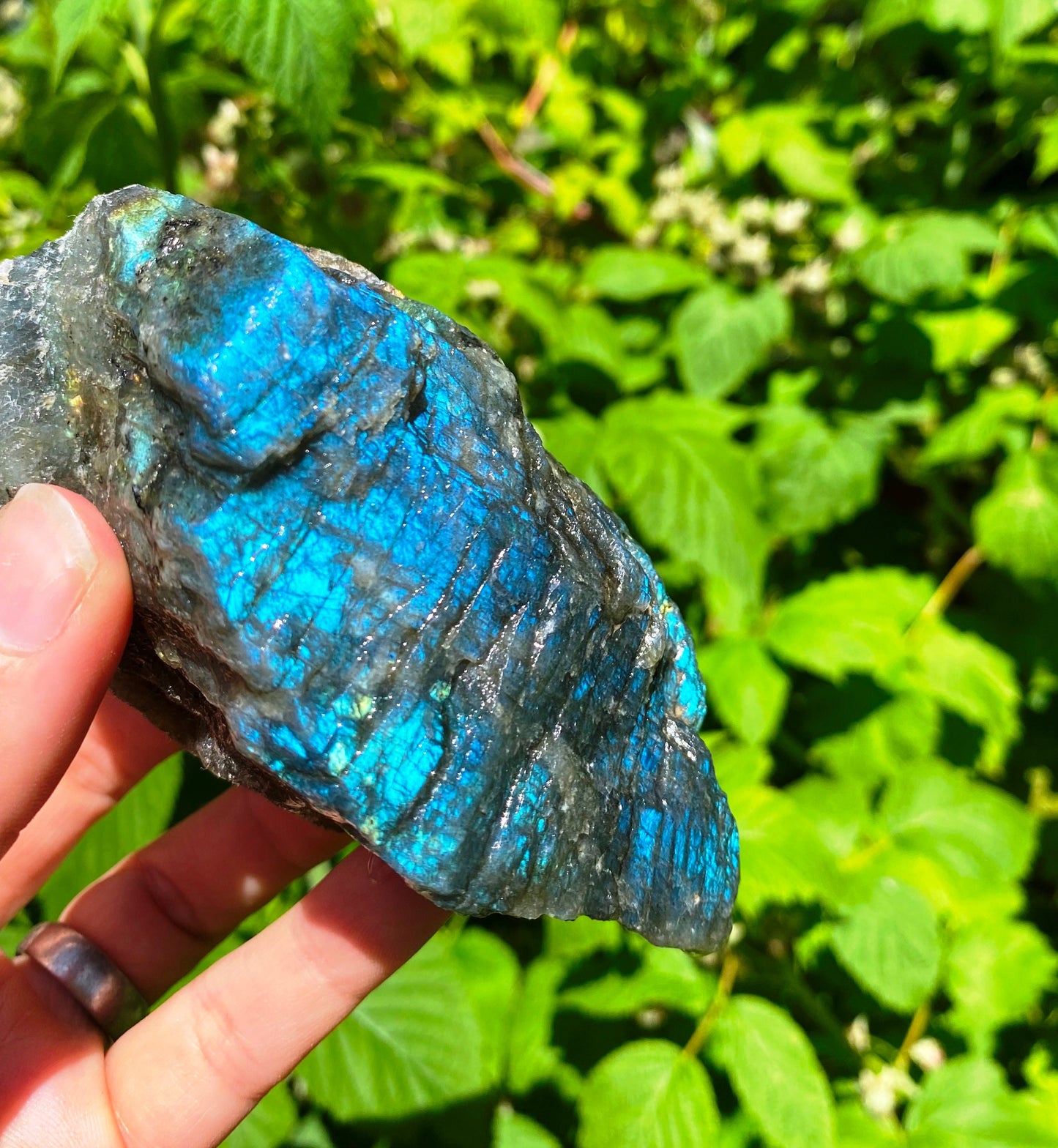Raw Labradorite