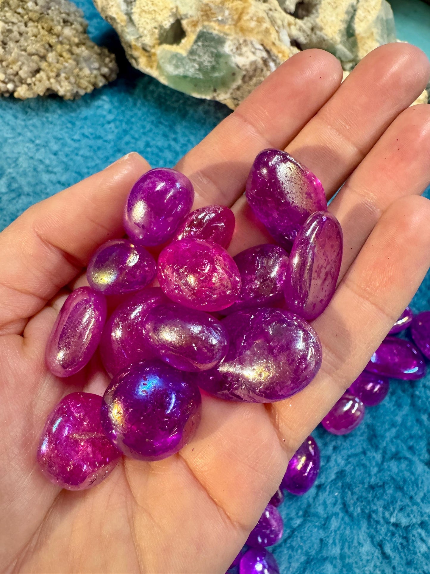 Pink Aura Tumblestones
