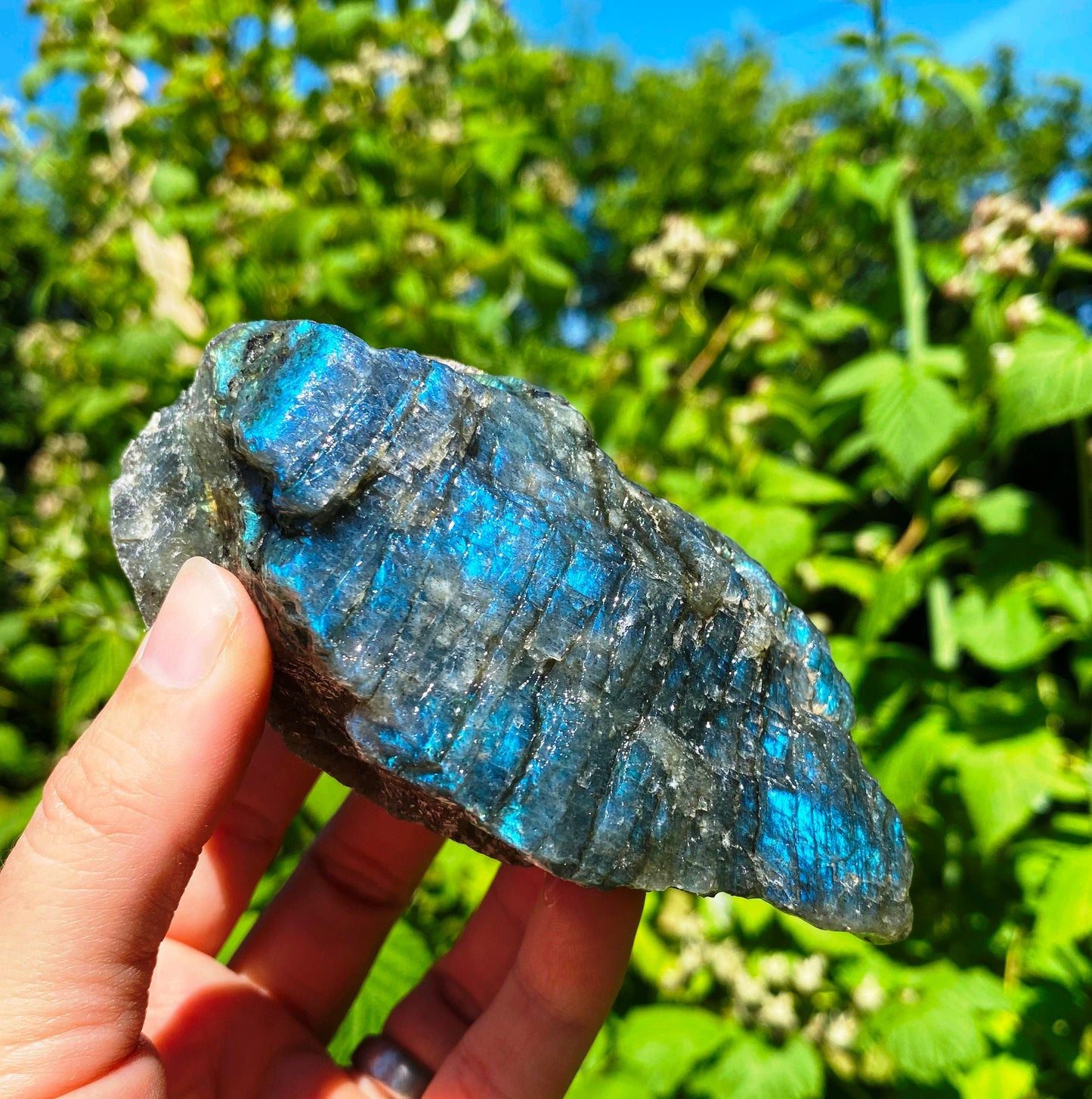Raw Labradorite