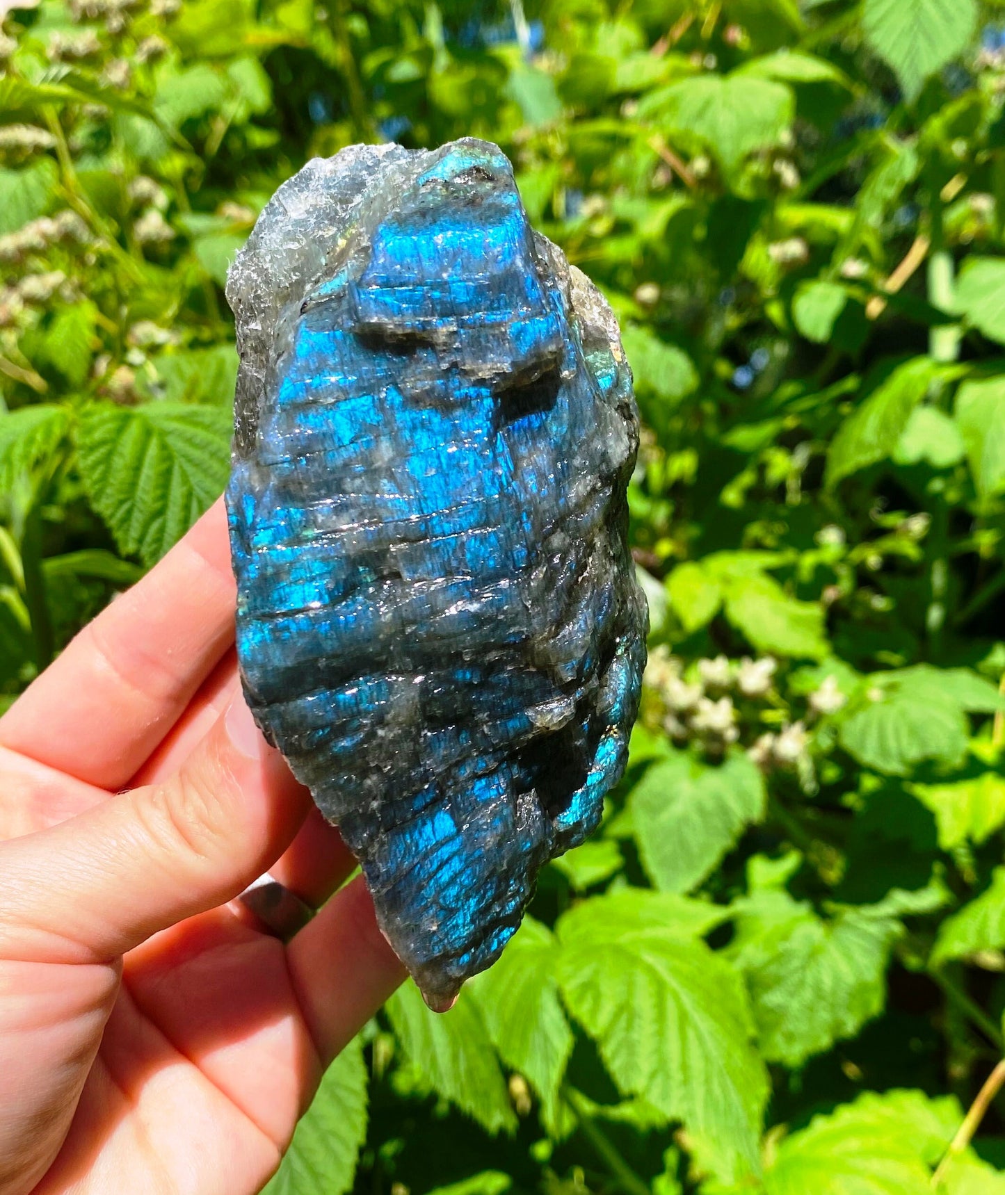 Raw Labradorite