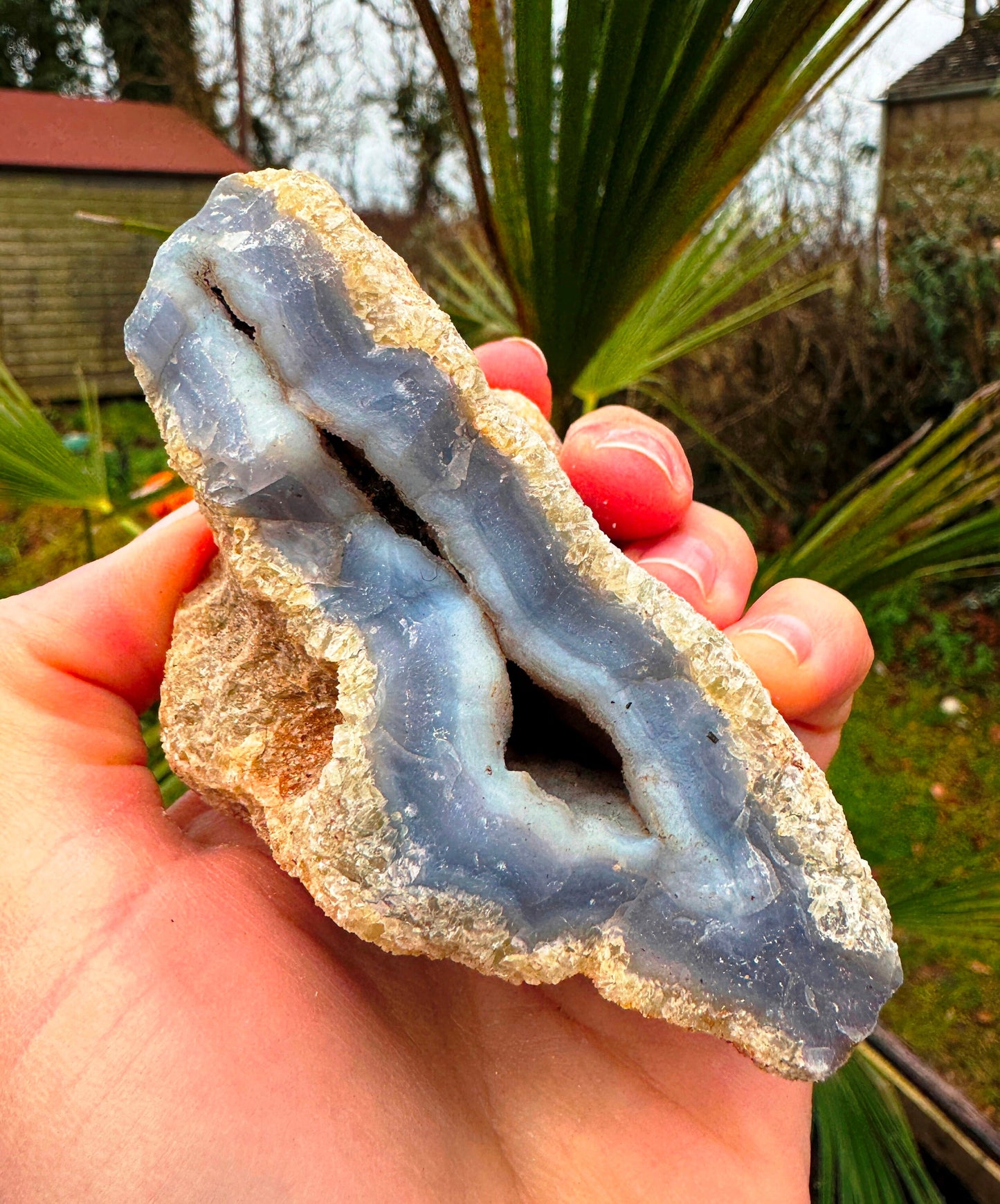 Raw Blue Lace Agate