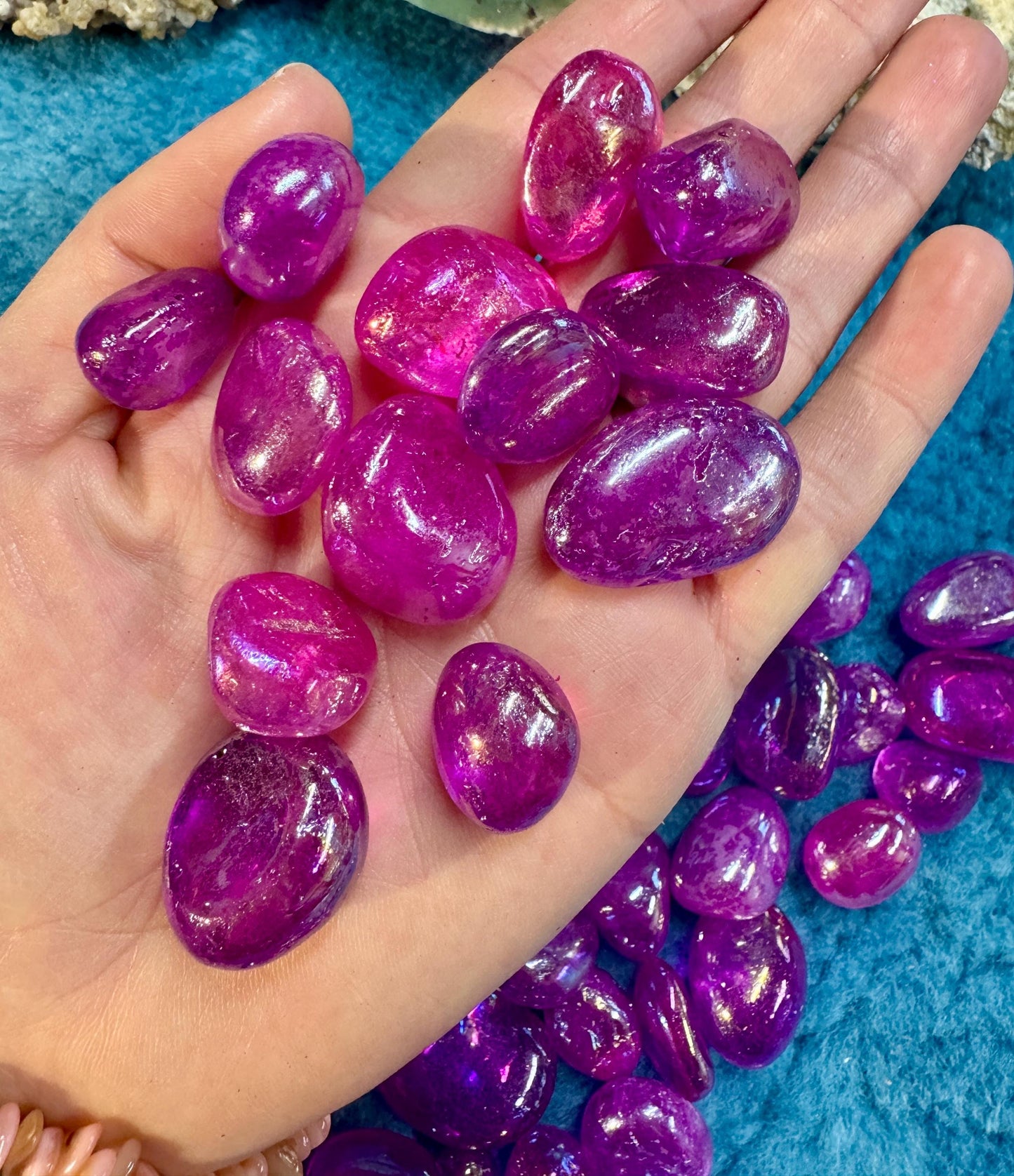 Pink Aura Tumblestones