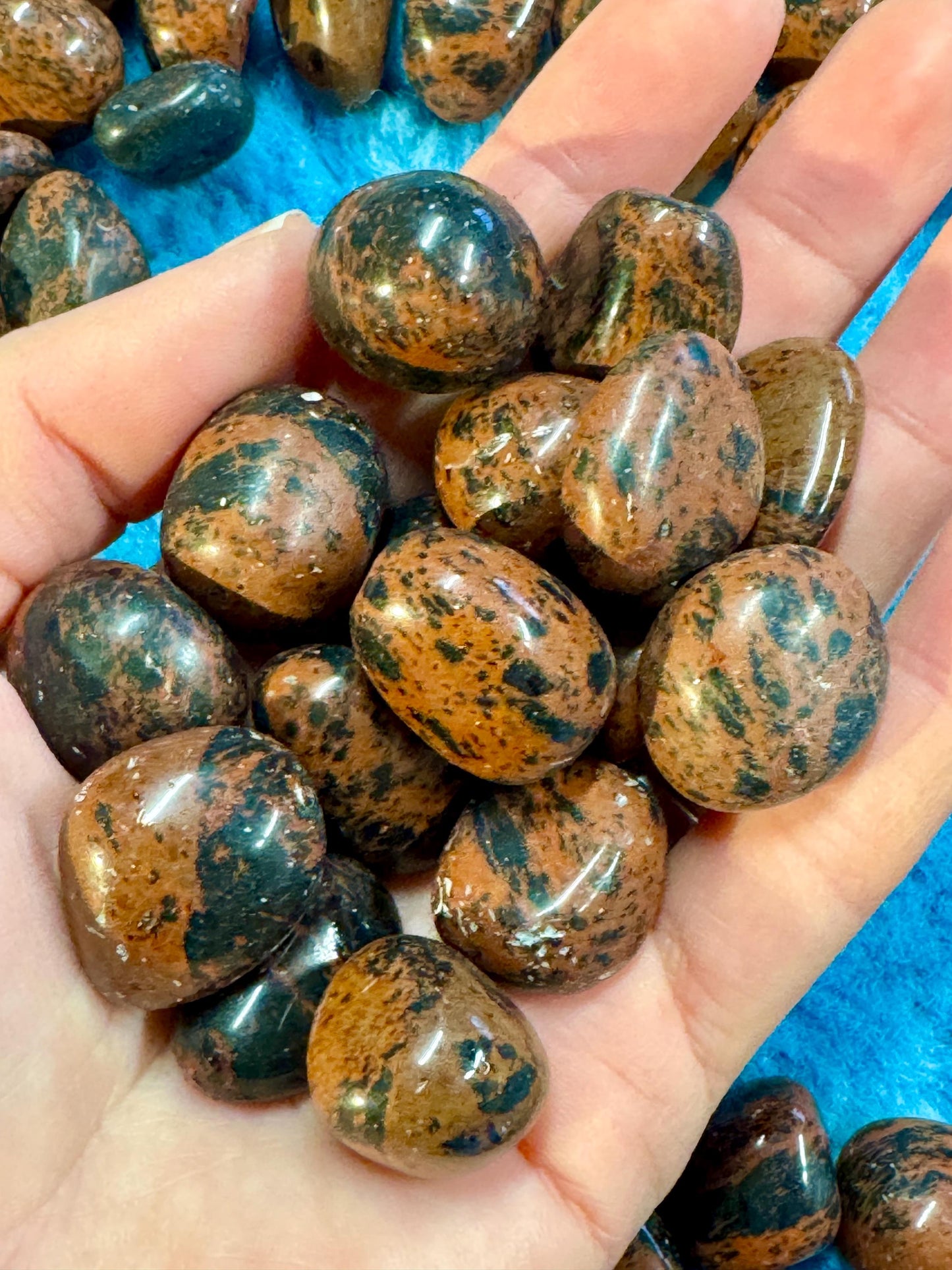 Mahogany obsidian Tumblestones