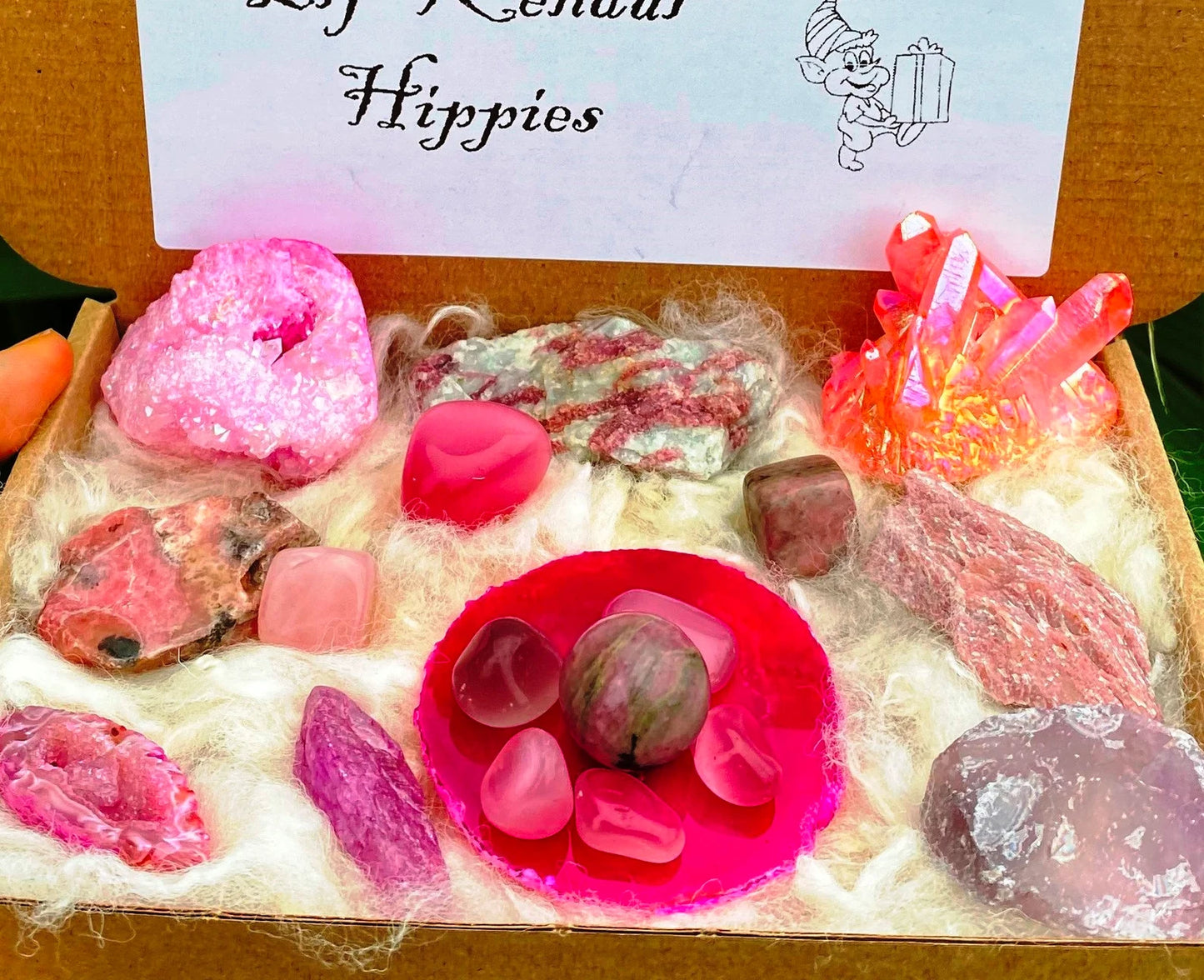 Hot Pink - Crystal Gift Set