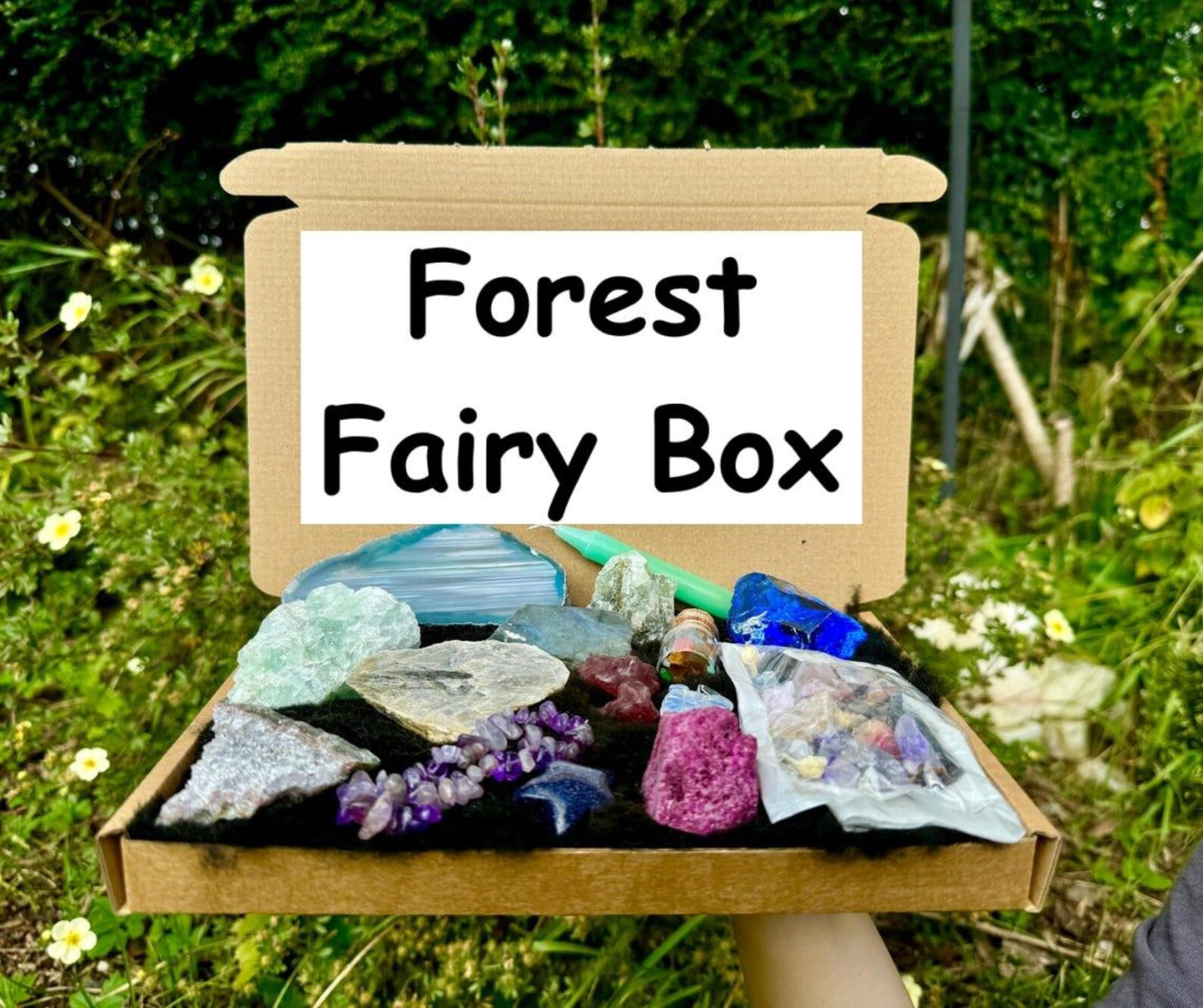 Forest Fairy Box - Crystal Gift Set