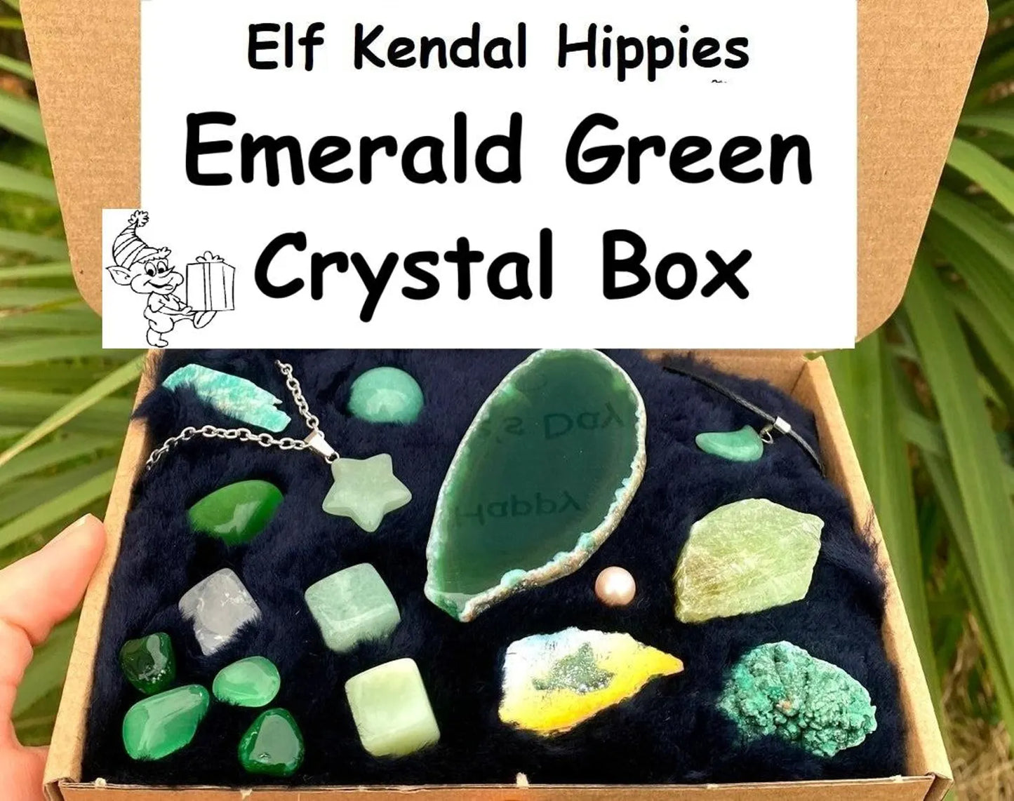 Emerald Green - Crystal Gift Set