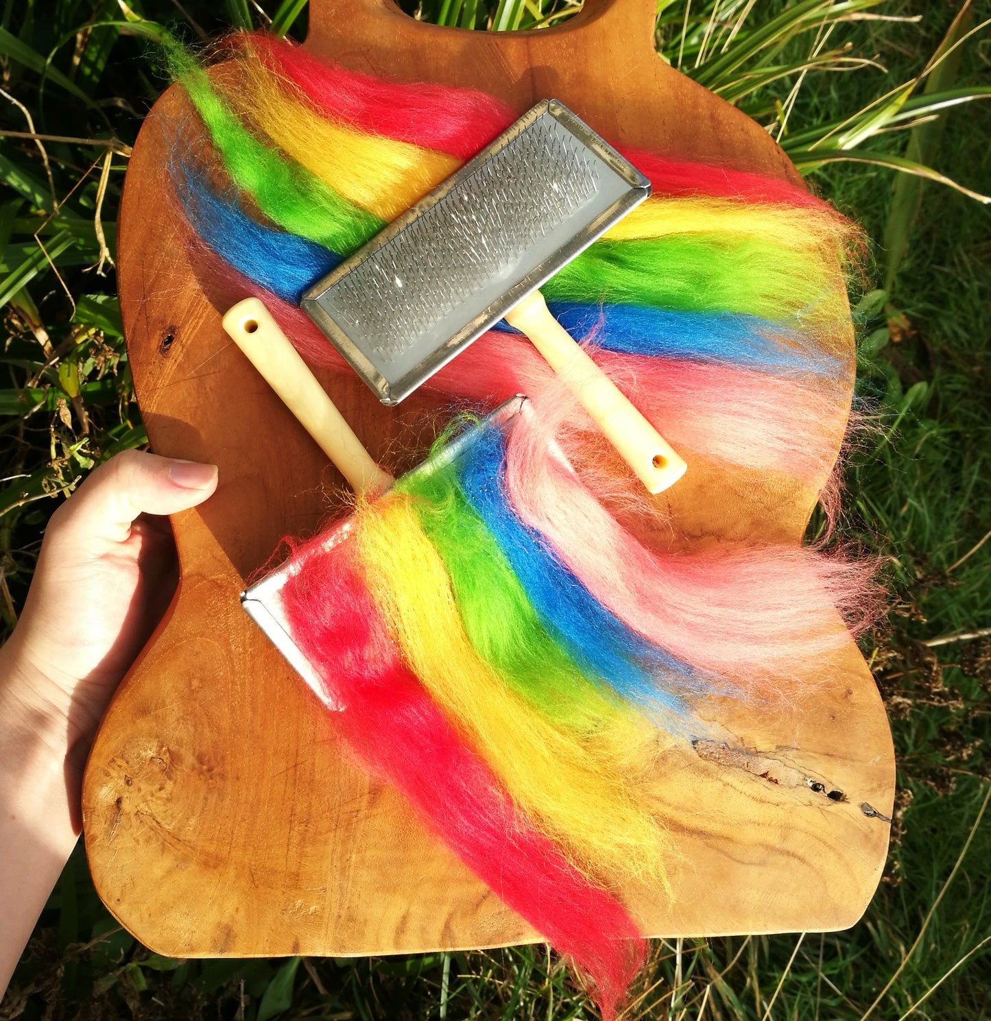 Carding Brush for wool