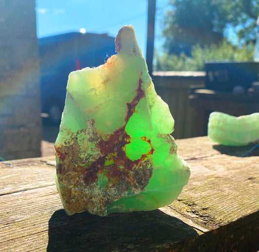 Natural Green Opal Rough
