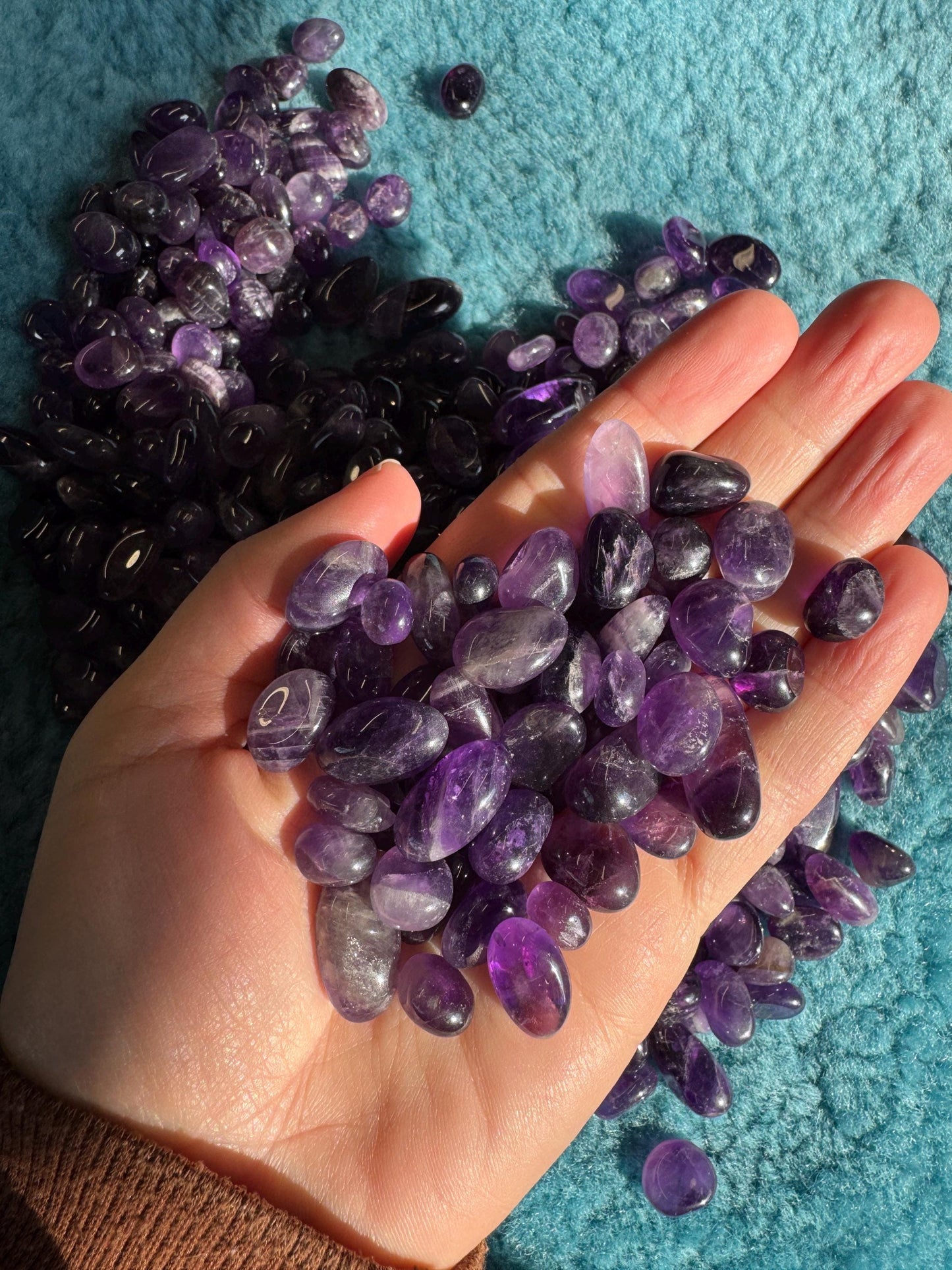 High grade Amethyst chippings