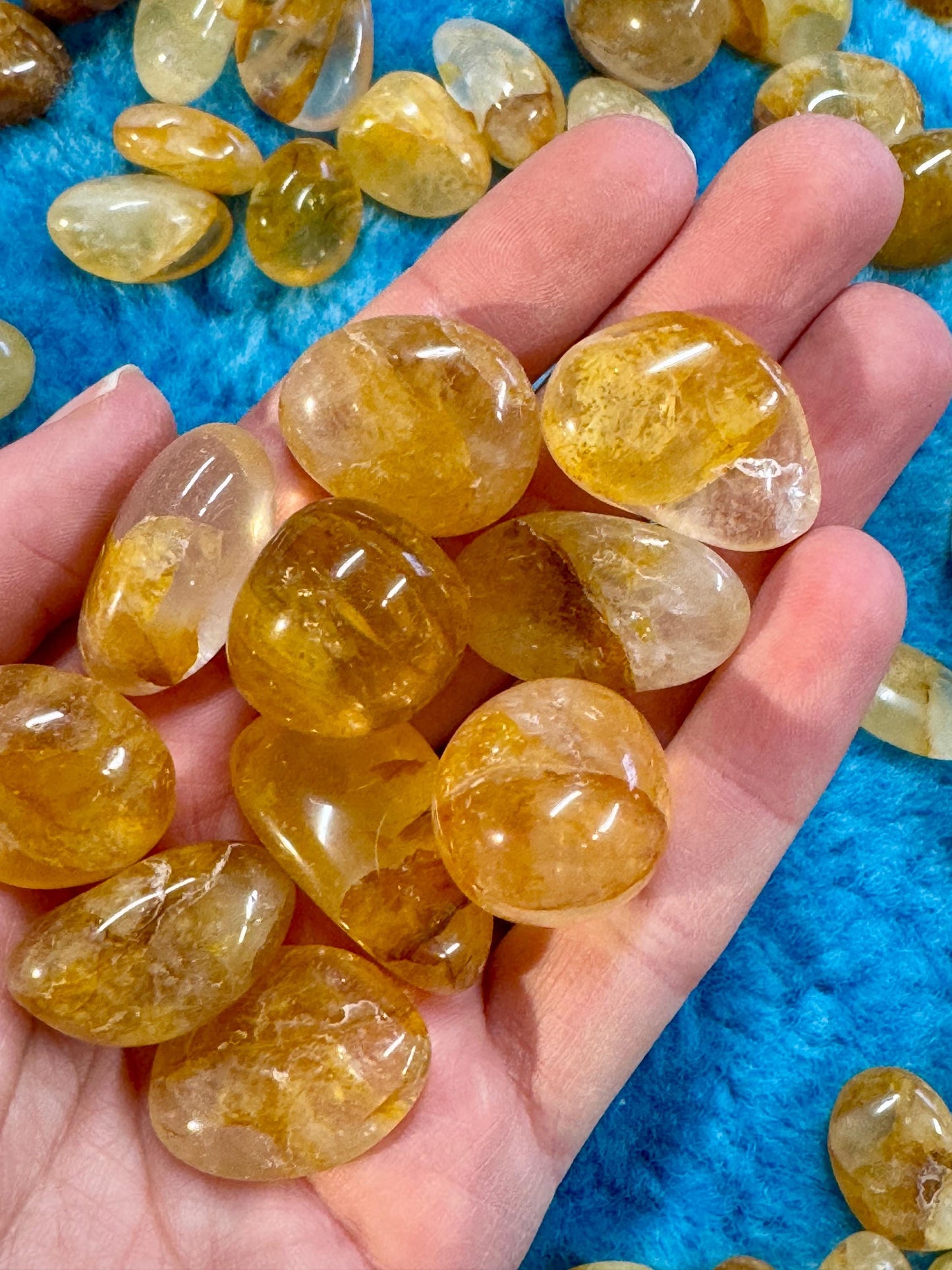 Golden healer Tumblestones