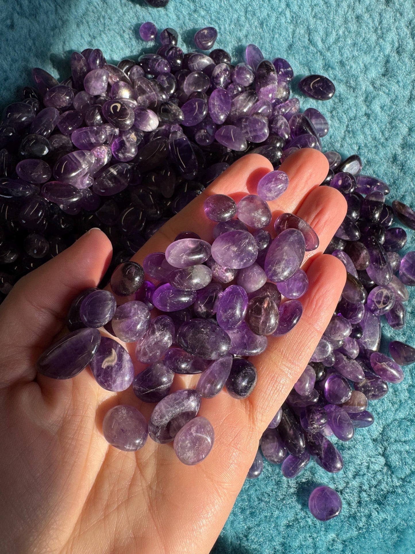 High grade Amethyst chippings
