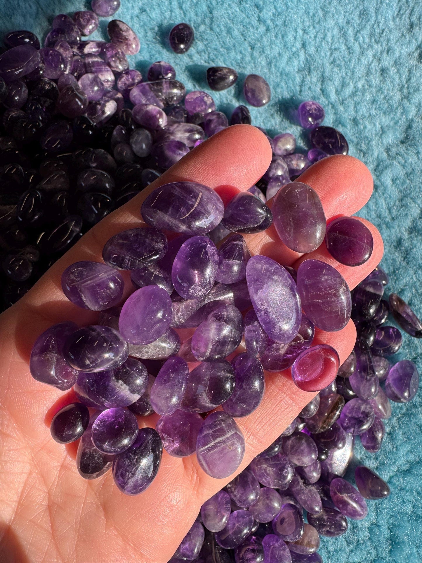 High grade Amethyst chippings