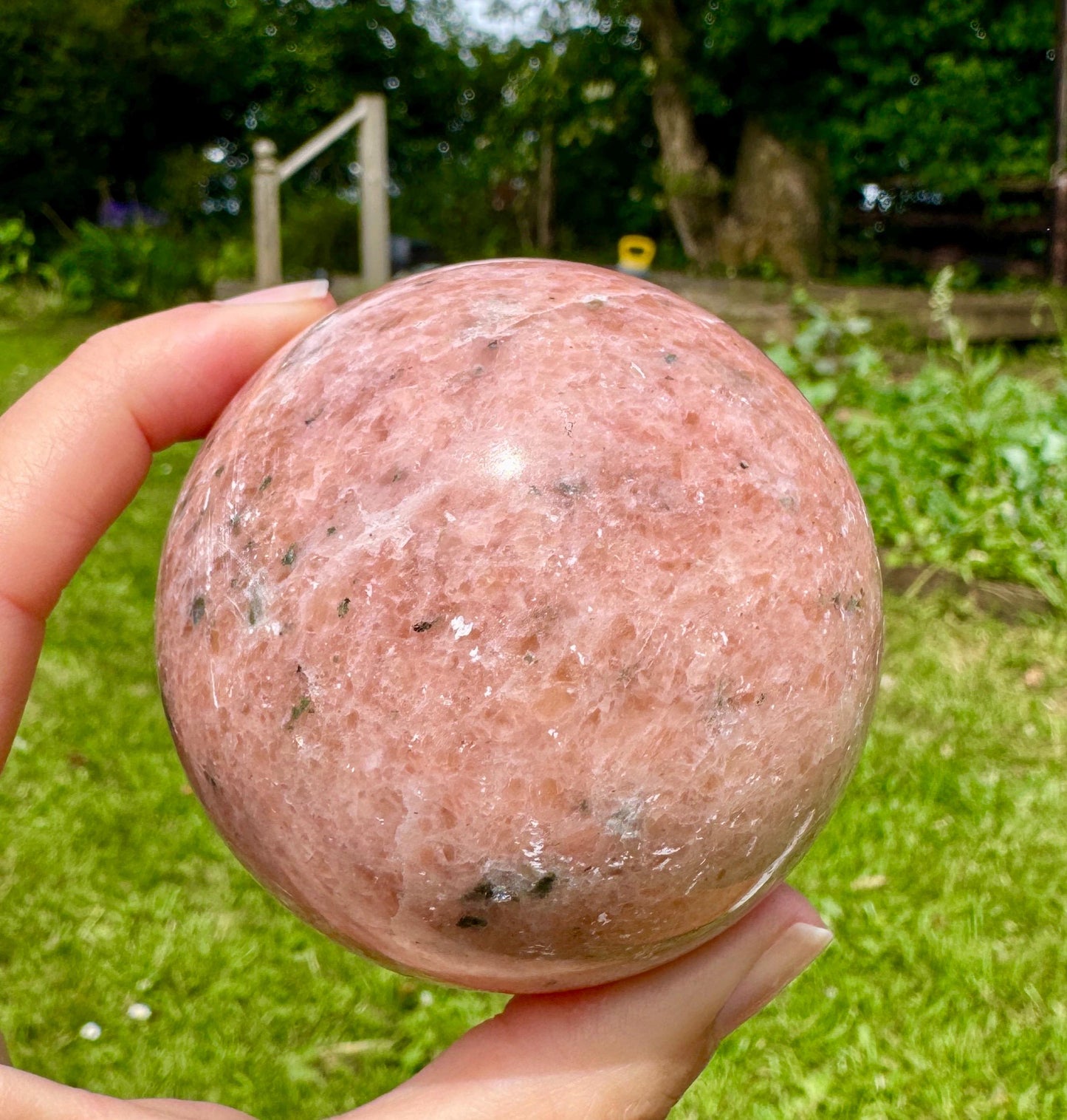 Sunstone Crystal Sphere