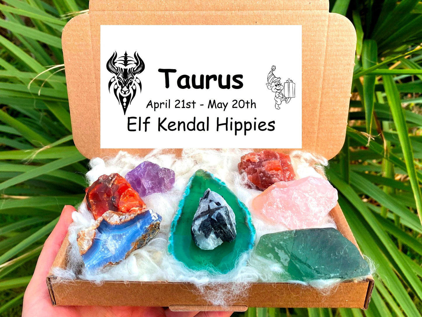 Star sign crystal gift box