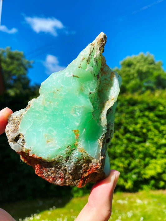 Natural Green Opal Rough