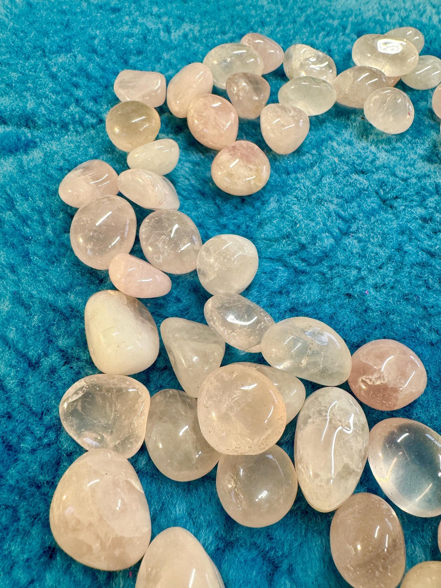 Rose quartz Tumblestones