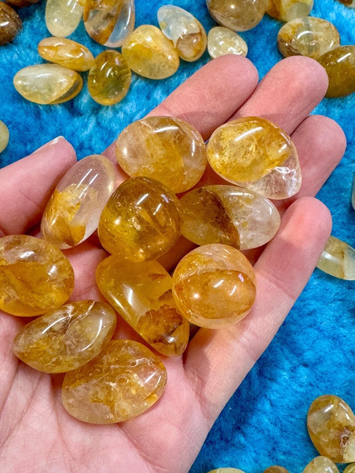 Golden healer Tumblestones