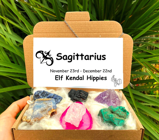 Star sign crystal gift box