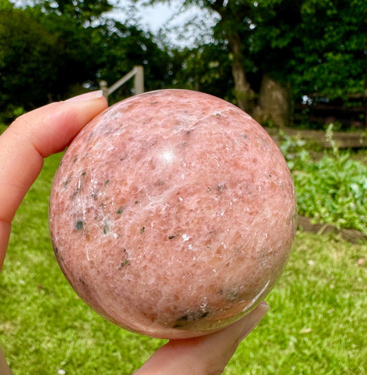 Sunstone Crystal Sphere