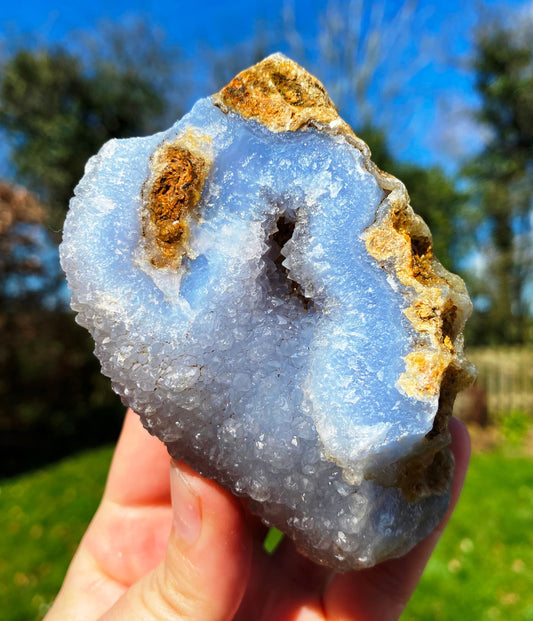 Raw Blue Lace Agate 362g