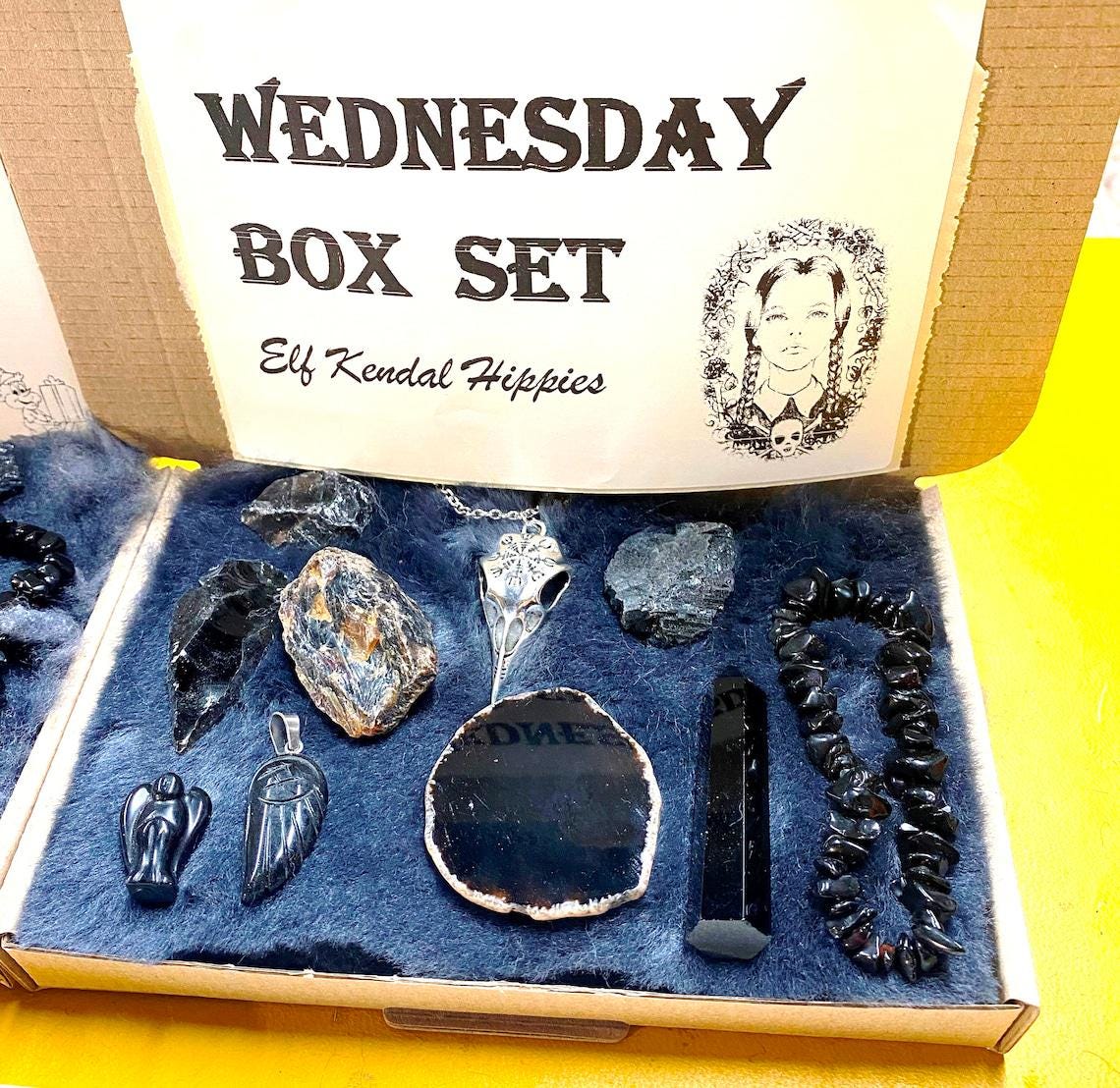 Wednesday Adams - Crystal Gift Set
