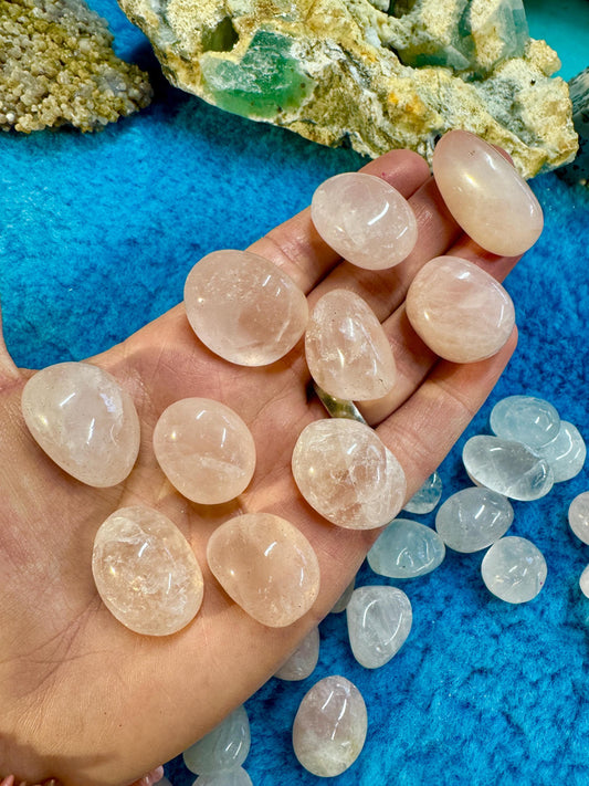 Rose quartz Tumblestones