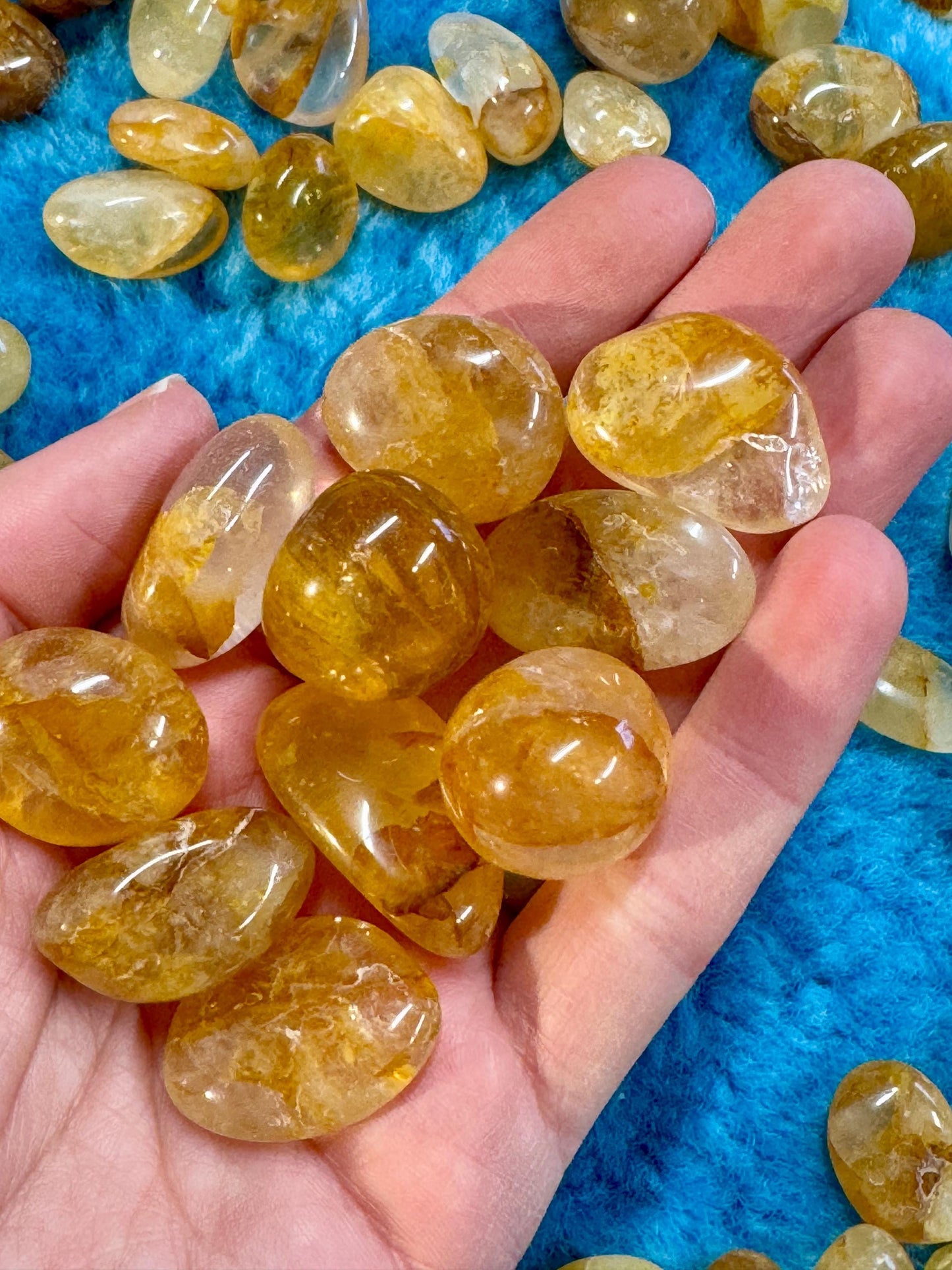 Golden healer Tumblestones
