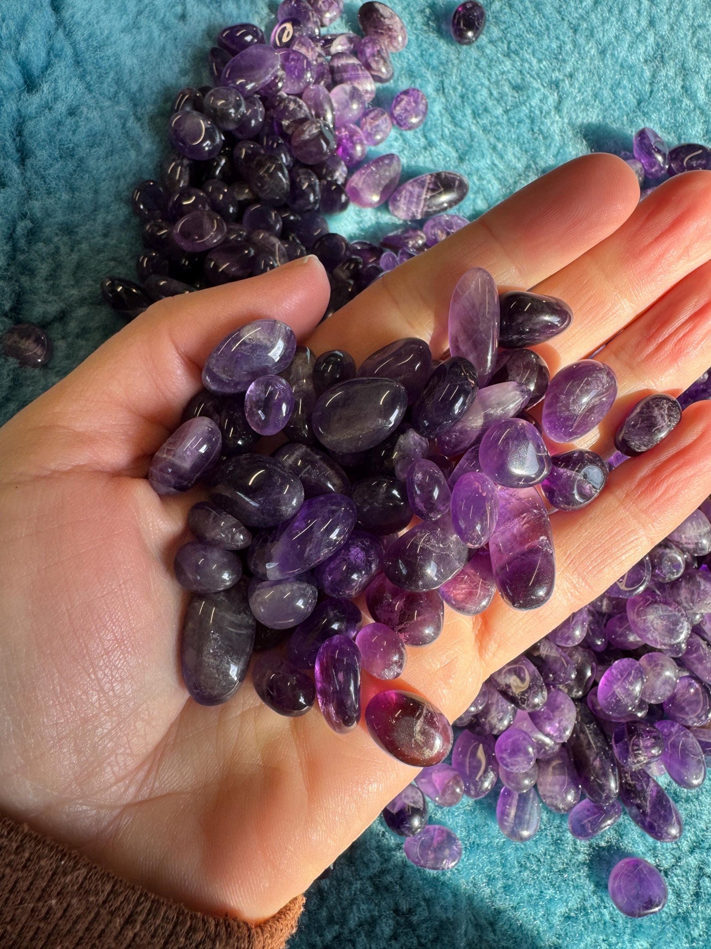 High grade Amethyst chippings