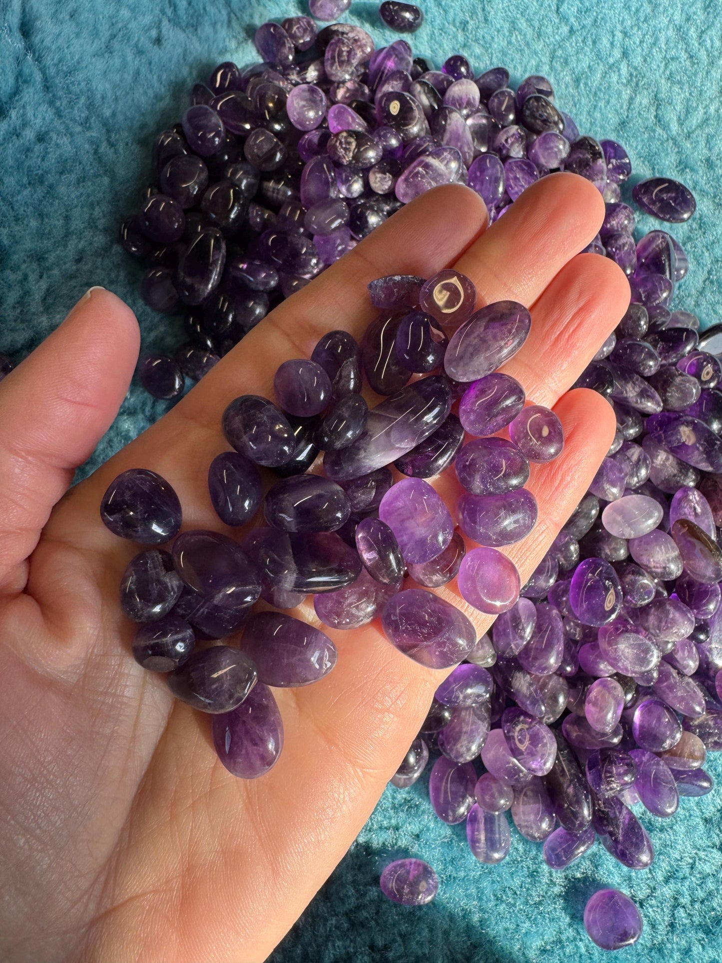 High grade Amethyst chippings
