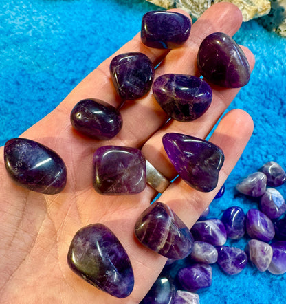 Deep Amethyst Tumblestones