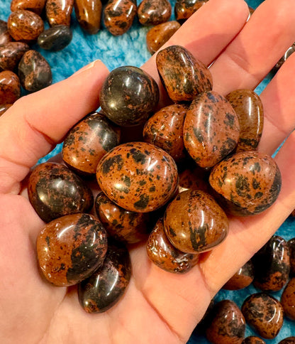 Mahogany obsidian Tumblestones