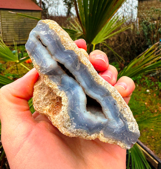 Raw Blue Lace Agate