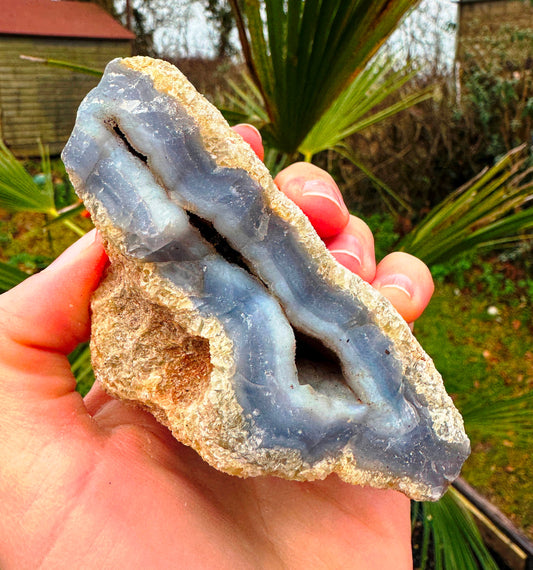 Raw Blue Lace Agate