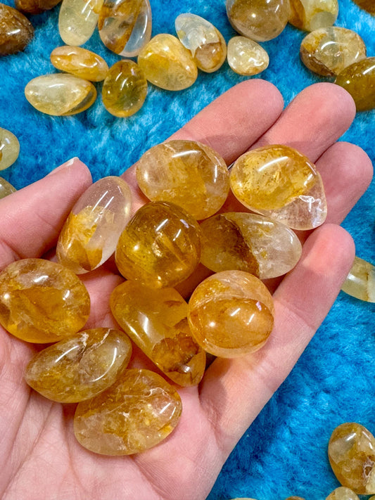 Golden healer Tumblestones