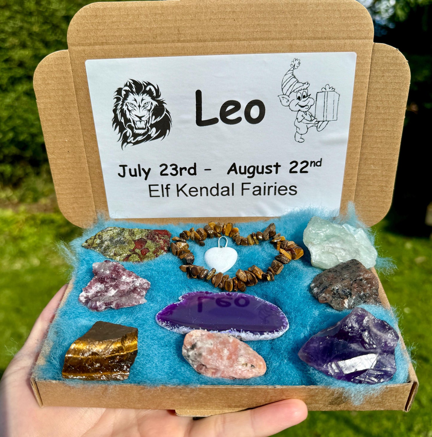Star sign crystal gift box