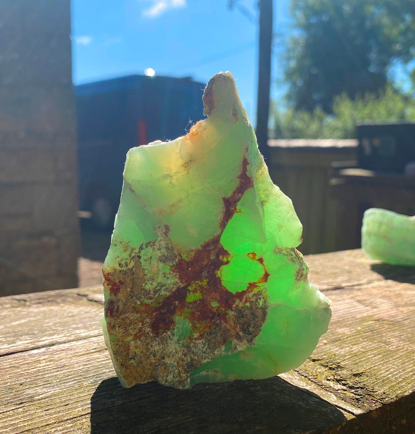 Natural Green Opal Rough