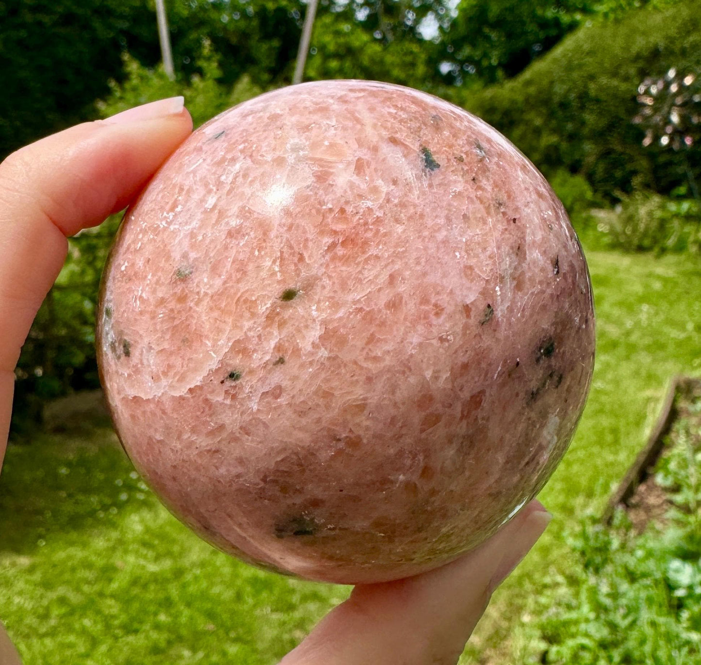 Sunstone Crystal Sphere