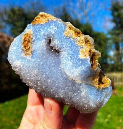 Raw Blue Lace Agate 362g
