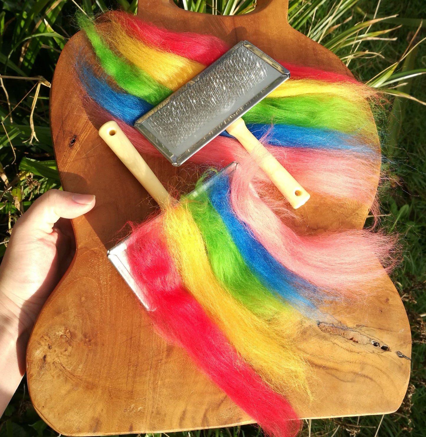Carding Brush for wool