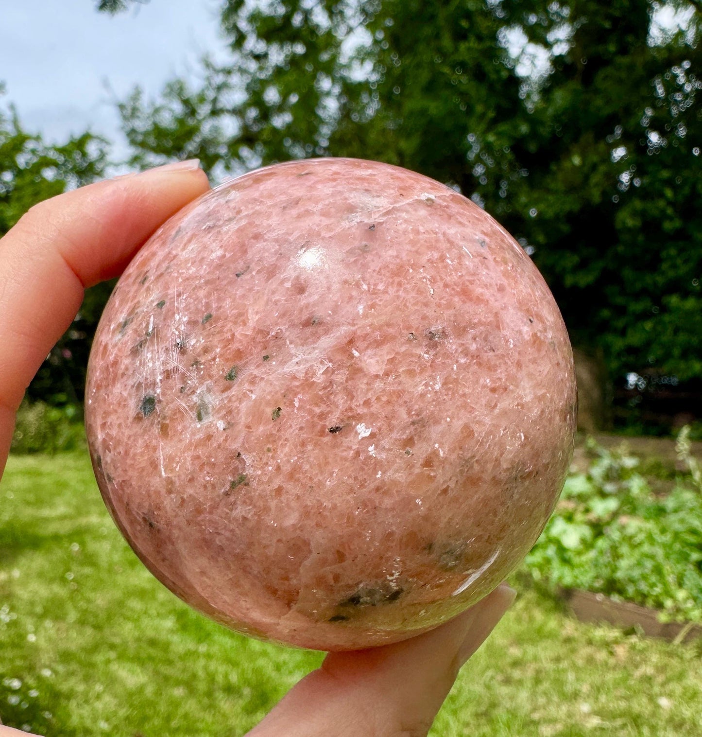Sunstone Crystal Sphere