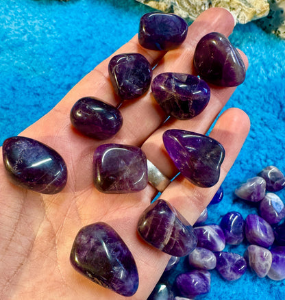 Deep Amethyst Tumblestones