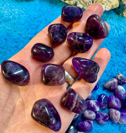 Deep Amethyst Tumblestones